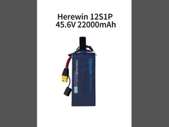 Herewin 12S 45.6V 22000mAh LiHv UAV Drone Baterai 25C Soft Pack