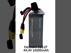 Herewin 12S1P 16000mAh 44.4V 25C Pouch Pack Baterai untuk UAV