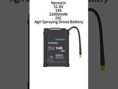 Herewin 14S 22000mAh 51.8V 25C Lipo Smart Drone Baterai