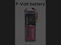 Herewin High Rate kecepatan cepat 6S 120C 10Ah FPV Drone Baterai