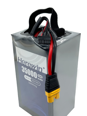 Beli 18S1P 35000mAh Soft Pack 66.6V 10C Sprayer Uav Drone Baterai di sini pembuatan online