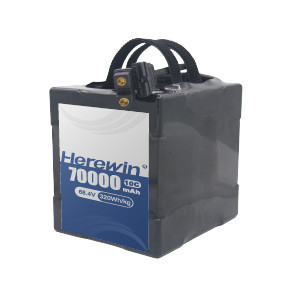 18S2P+ 70000mAh 10C 66.6V Uav Baterai Paket di sini Baterai Smart Penerbangan