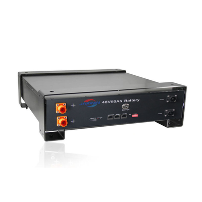 IP65 48V 50Ah 2.4KWH Base Station Cabinet Rack Module Komunikasi Baterai LFP 4000 Kali Operasi Siklus Hidup