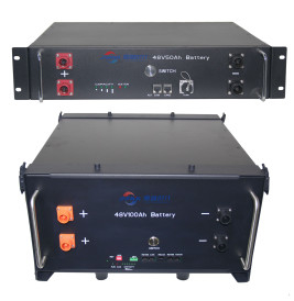 48V 50Ah Komunikasi 2400wh Energi penyimpanan Baterai Base Station IP65