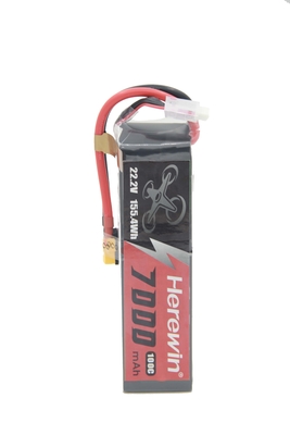 7000 mAh Lipo Baterai Terbaik Untuk Fpv Drone100C Soft Case RC Baterai Pack