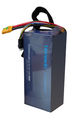 6S 22000Mah LiHv Soft Pack Herewin Baterai 22,8V Untuk UAV Pertanian
