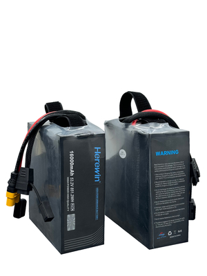 Herewin Baterai Drone Pertanian 16000mAh 14S 53.2V 25C LiPo Soft Pack Baterai Untuk UAV