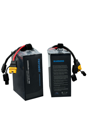 UAV Herewin Baterai 22000mAh 14S 53.2V 25C LiHv Soft Pack Baterai