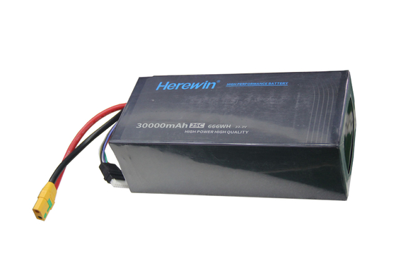 Herewin Baterai 30000mAh UAV LiPo Pouch Cell Baterai Paket 6S1P 22.2V