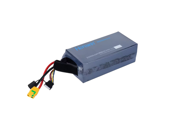 Di sini 6s 22000mah Baterai Lipo Tegangan Tinggi 22.8V Untuk UAV Baterai Drone 22000mah