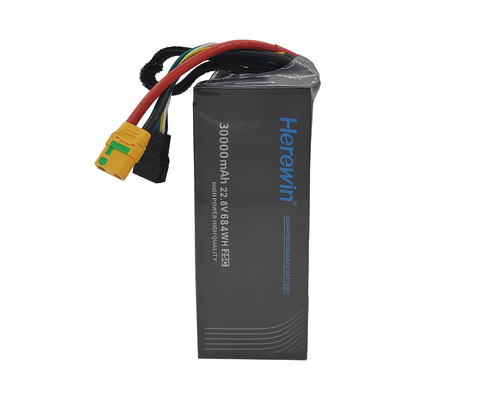 22.8V 30000mAh Kantong Cell Baterai Tegangan Tinggi Paket di sini 6S1P