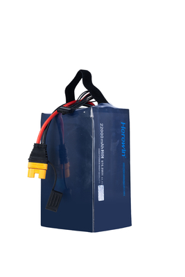 MSDS UN38.3 BIS Herewin 12s Lipo Baterai Pak UAV Baterai 22Ah 45.6V 25C Fast Charge