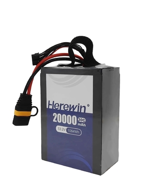 Herewin 14S Drone Baterai 20000mah 53.2V 30C Sprayer UAV Baterai