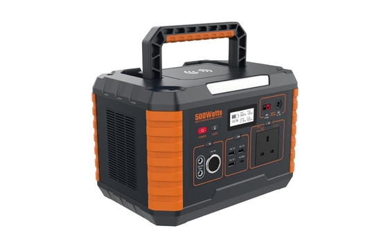 6.5kg 519Wh Stasiun listrik outdoor portabel Herewin MP500 100W AC Daya pengisian daya