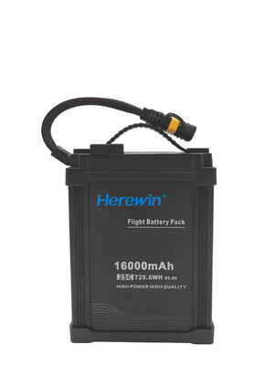 12s Lipo Pack di sini 16000mah Lipo Baterai 45.6V 25C Untuk Smart UAV Drone