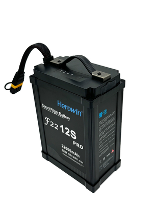 12s 22000mah Smart Pertanian Drone Li Ion Battery Pack Baterai Lithium Kapasitas Tinggi Untuk UAV