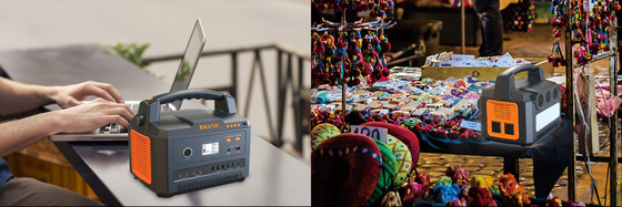 Baterai lithium ternary Cell Outdoor Portable Power Station 692Wh di sini R700 700W AC output Daya