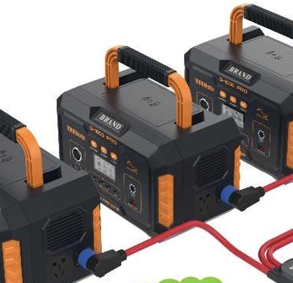 Paket baterai portabel dengan outlet AC untuk berkemah 2264Wh 460*366*260mm