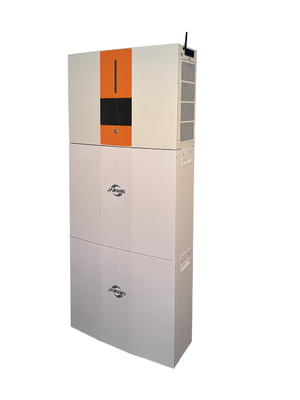 51.2V 10.24KWh 5kW Sistem Baterai Litium Hibrida Off Grid All In One