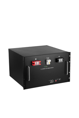 Prosessional Standar LiFePO4 48V 100Ah 4.8kWh Stasiun Basis Komunikasi Rak Gunung Lithium Baterai