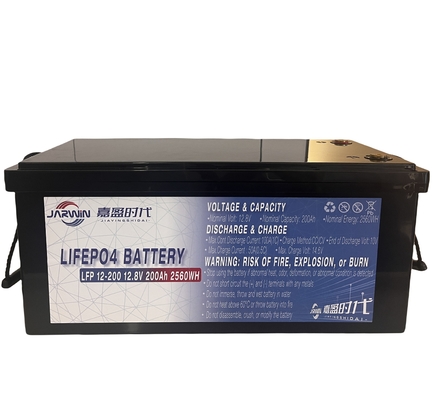 Jarwin Lithium Ion Lead Acid Replacement 12.8V 200Ah 12V Lithium Untuk Baterai
