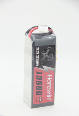 Drone FPV Baterai Lipo Tingkat Tinggi Kecepatan Cepat 6S 120C 10Ah
