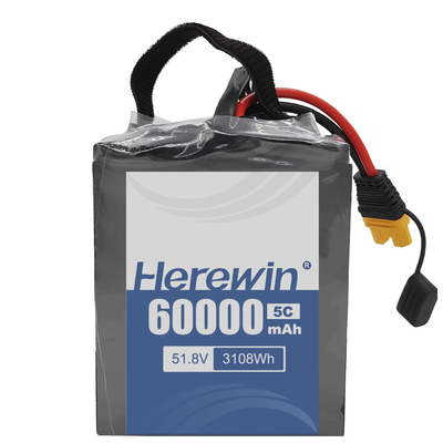 Herewin Semi-Solid State Battery 14S2P 51.8V 60000mAh untuk jangka panjang dan kapasitas tinggi
